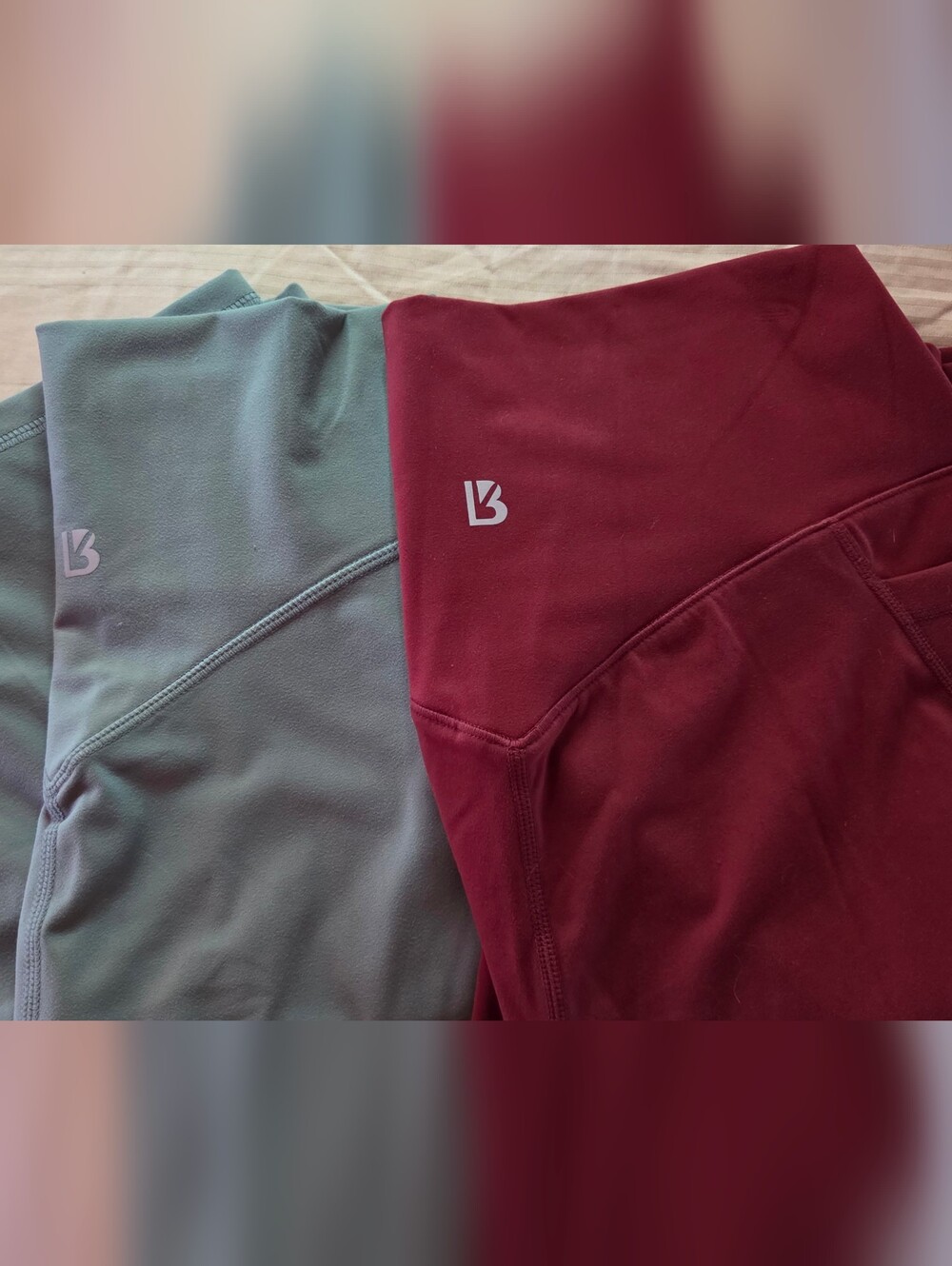 BuffBunny Short Bundle - Burgundy & Sage Green